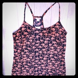 J. Crew Factory Printed Racerback Cami Top